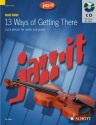 13 Ways of getting there (+CD) for violin and piano Jazz it
