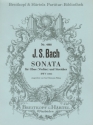 Sonata nach Bachs Klavierfassung BWV964 der Sonate BWV1003 fr Violine und Streichorchester Partitur