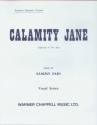 Calamity Jane operetta in 2 acts vocal score