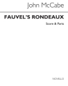 Fauvel's Rondeaux for Clarinet, Violin and Piano Score and Parts