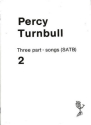 3 Part-Songs vol.2 for mixed chorus a cappella score (piano for rehearsal only)