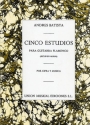 5 estudios vol.2 para guitarra flamenco