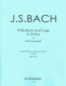 Prludium und Fuge G-Dur BWV541 fr Orgel fr 2 Violinen, Viola und Violoncello Partitur und Stimmen