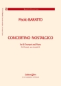 Concertino nostalgico for trumpet and piano