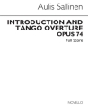 Introduction and Tango Ouverture op.74 for piano and strings score and parts