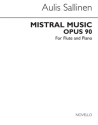 Mistral Music op.90 for flute and piano special order edition