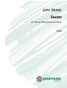 Sextet for clarinet, string quartet and piano score and parts