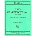 Trio Concertante g major no.1 for flute, viola and cello score and parts