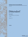 Konzert Krebs172 (Fassungen in E-Dur und D-Dur) fr Kontrabass und Orchester Partitur