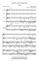 Music for the Mass for mixed chorus a cappella score
