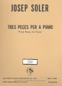 3 Pieces for piano