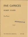 5 Caprices for piano
