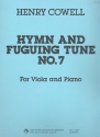 Hymn And Fuguing Tune no.7 for viola and piano