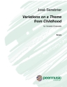 Variations on a Theme from Childhood for variable ensemble score