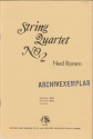 String Quartet no.2  score