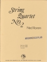 String Quartet no.2  parts