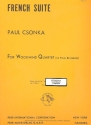 French Suite for woodwind quartet (or 4 recorders) score