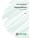 Pequena Musica for flute, oboe, clarinet, horn in F and bassoon score