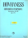 Odysseus Symphony no.25 op.275 for orchestra score