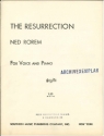 The Resurrection for voice and piano
