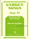 Garden Songs for voice and piano