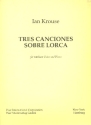 3 canciones sobre Lorca for medium voice and piano