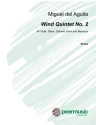 Wind Quintet no.2 for flute, oboe, clarinet, horn and bassoon score