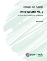 Wind Quintet No.2 for flute, oboe, clarinet, horn and bassoon parts