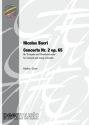 Concert no.2 op.65 fr Trompete und Streichorchester Partitur