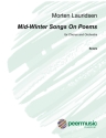 Mid-Winter Songs on Poems for chorus and orchestra score