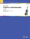 Caprice sentimentale fr 4 Violinen Partitur und Stimmen