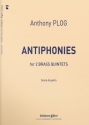 Antiphonies fr 4 Trompeten, 2 Hrner, 2 Posaunen und 2 Tuben Partitur und Stimmen