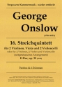 Quintett E-Dur Nr.16 op.39 fr 2 Violinen, Viola und 2 Violoncelli Partitur und 6 Stimmen