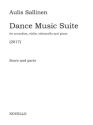 Dance Music Suite for accordion, violin, violoncello and piano score and parts