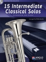 15 intermediate classical Solos (+CD) for euphonium in bb or C (treble and bass clef) and piano