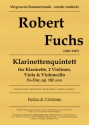 Quintett Es-Dur op.102 fr Klarinette, 2 Violinen, Viola und Violoncello Partitur und Stimmen