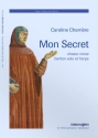 Mon secret fr Bariton, gem Chor und Harfe Partitur