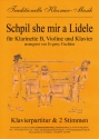 Schpil she mir a Lidele: fr Klarinette, Violine und Klavier Stimmen