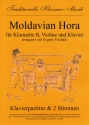 Moldavian Hora: fr Klarinette, Violine und Klavier Stimmen