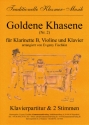 Goldene Khasene Nr.2 fr Klarinette, Violine und Klavier Stimmen