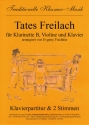 Tates Freilach: fr Klarinette, Violine und Klavier Stimmen