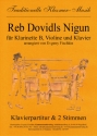 Reb Dovidls Nigun fr Klarinette, Violine und Klavier Stimmen