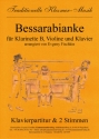 Bessarabianke fr Klarinette, Violine und Klavier Stimmen