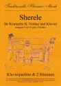 Sherele: fr Klarinette, Violine und Klavier Stimmen
