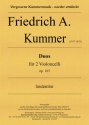 Duos op.165 fr 2 Violoncelli Spielpartitur