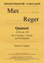 Quintett A-Dur op.146 fr 2 Violinen, 2 Violen und Violoncello Partitur und Stimmen
