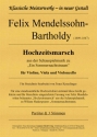 Hochzeitsmarsch fr Violine, Viola und Violoncello Partitur und Stimmen