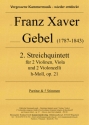 Streichquintett h-Moll Nr.2 op.21 fr 2 Violinen, Viola und 2 Violoncelli Partitur und Stimmen