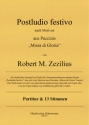 Postludio festivo fr Orchester und Orgel ad lib Partitur und Stimmen