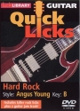 Angus Young, Quick Licks - Angus Young Hard Rock Gitarre DVD
